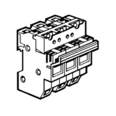 PORTE FUSIBLE SECT SP 58 - 3P - cartouche ind 22x58 -