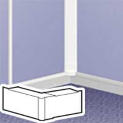 Angle int-ext variable - pour moulure DLPlus 40x20 - Blanc