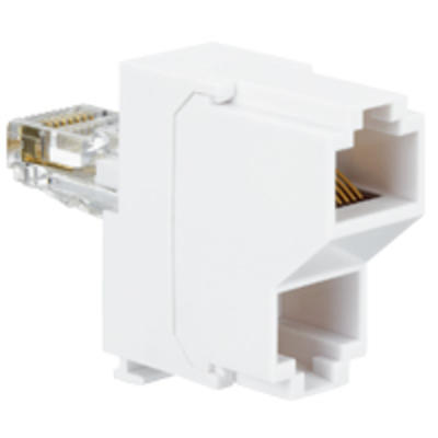 PRISE 2XRJ45 TEL/ETHERNET