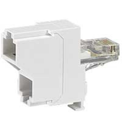 PRISE 2XRJ45 TEL/TEL