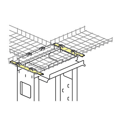 SUPPOR CHEMIN CABL RACK P413MM