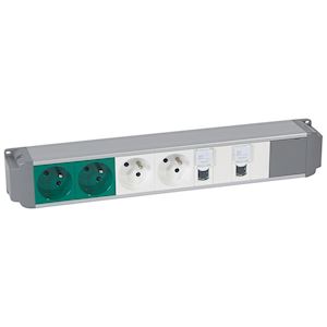 NR 2PC F/B +2PC V+2RJ45 C6 FTP