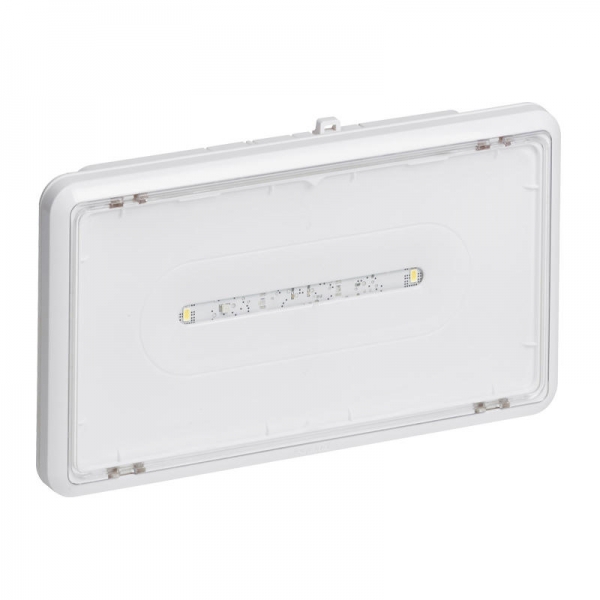 BAEH pour habitation ECO 2 à LEDs 8lm - 5h plastique IP43 - IK07