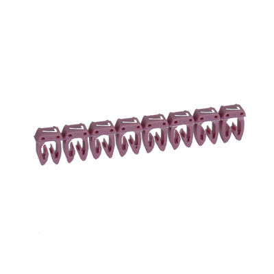 Repère CAB 3 pour filerie 0,15 à 0,5 mm² - chiffre 7 - violet