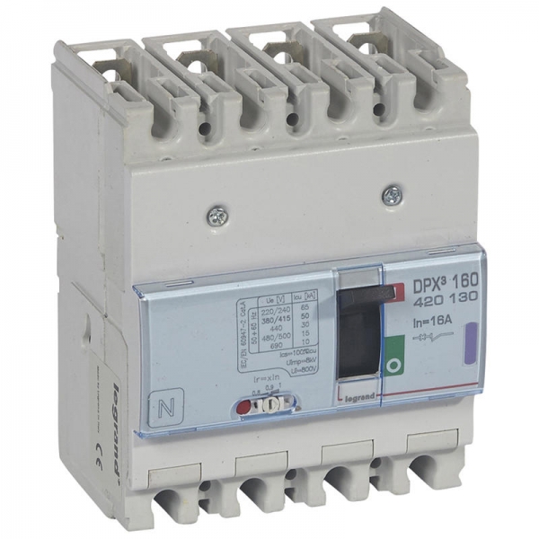 DPX3 160 MT 4P 16A 50KA