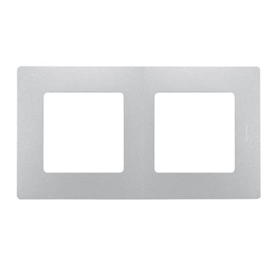 PLAQUE ARGENT 2 P ENTRAXE 71MM