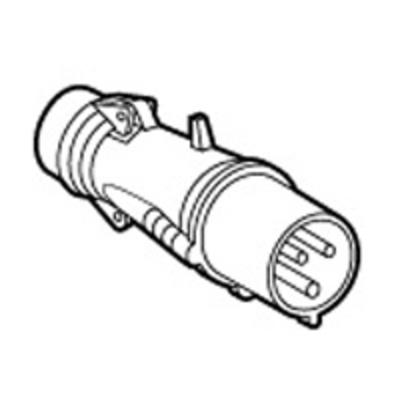 FICHE DROIT.2P+T 63A230V CAOUT