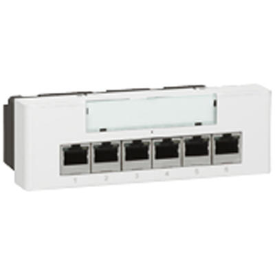 PRMOSAIC SWITCH 6+2 RJ45 230V