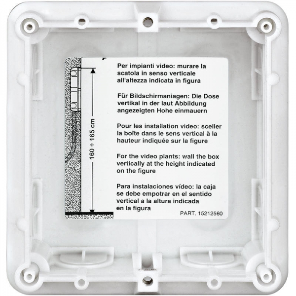 BOITE D ENCASTREMENT 1 MODULE