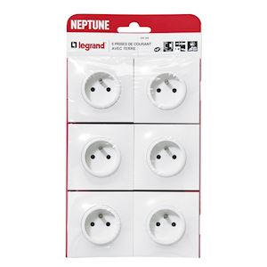 LOT NEPTUNE 6 PC BA