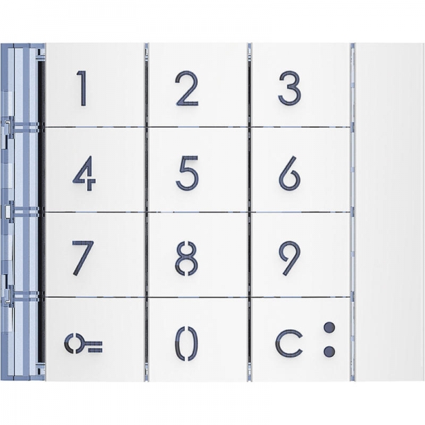 FACADE CLAVIER CODE ALLWHITE