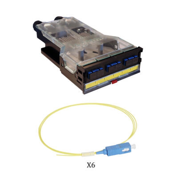 CASSETTE SC DUPLEX 6 FIBRES SM