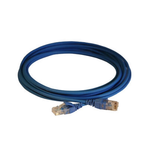 CORD.HD C6 U/UTP LSOH BLEU 5M