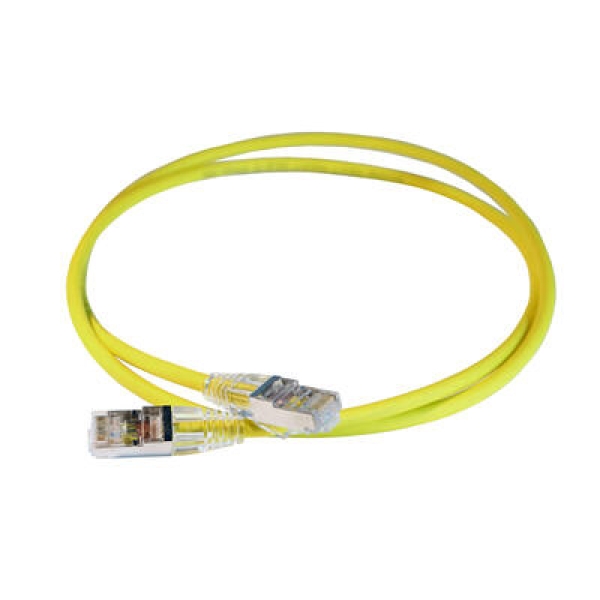 CORD.HD C6A S/FTP LSOH JAUN 1M