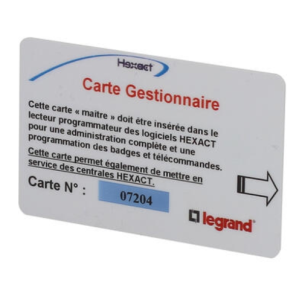 CARTE GESTIONNAIRE