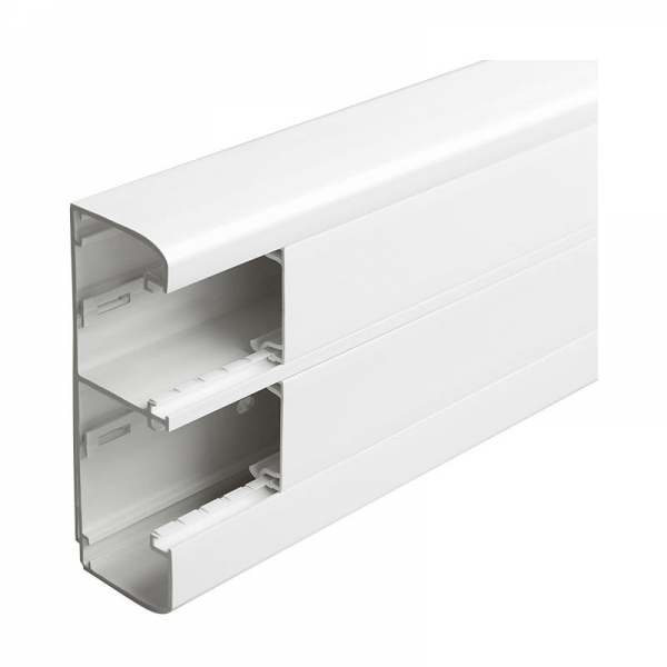 Goulotte 50x145 à clippage direct Prog Mosaic - 2 couv 45 mm - L