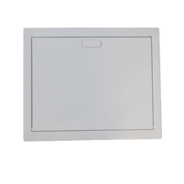 PORTE METAL 1RANG BLANC