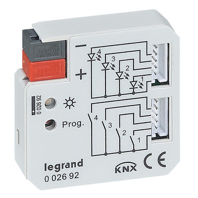 KNX INTERFACE 4 ENTREES