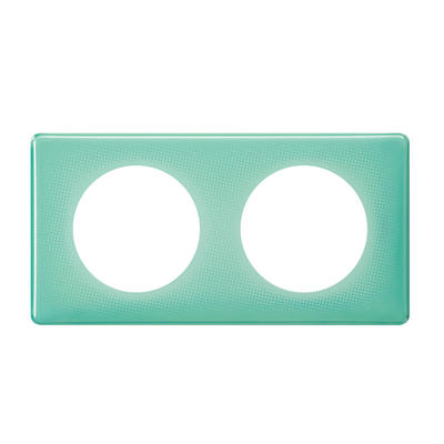 PLAQUE 2P TURQUOISE 50S