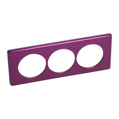 PLAQUE 3P 57MM VIOLET IRISE