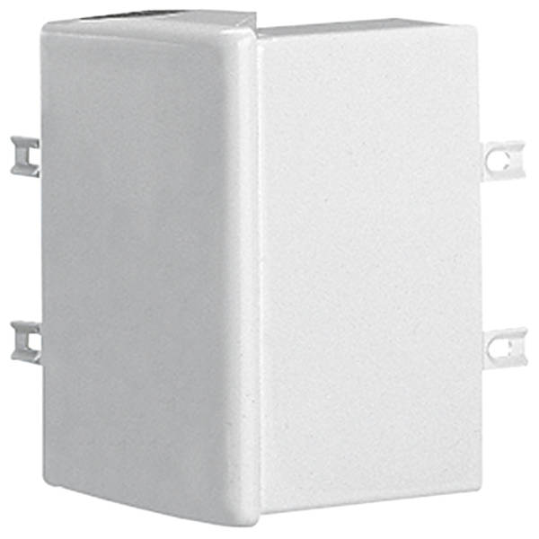 Angle ext variable - pour moulure DLPlus 75x20 - Blanc