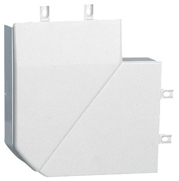 Angle plat variable - pour moulure DLPlus 75x20 - Blanc