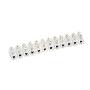 BARRETTE NYLBLOC 2,5MM2 BLANC