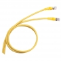 CORDON C6A S/FTP PVC JAUNE 2M