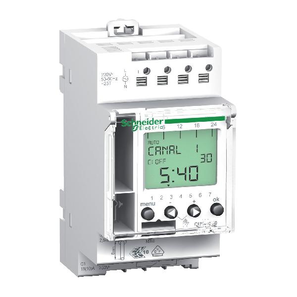 INTER HOR IHP - 1C digital time switch - 24 hours + 7 days