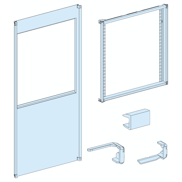 Frontabdeckung für ISFL. IP30. 185mm zw. Mittelp.. B =650mm