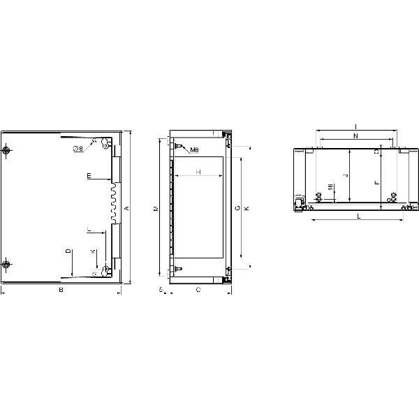 COFFRET POLY PLM 747X536X300 IP66ATEX