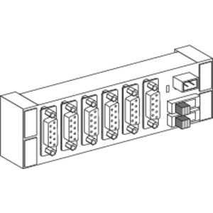 BORNIER RS485 6 CONNECTEU