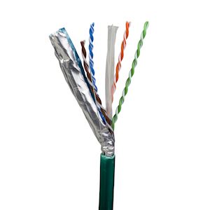 CABLE F UTP CAT6 4P 305M