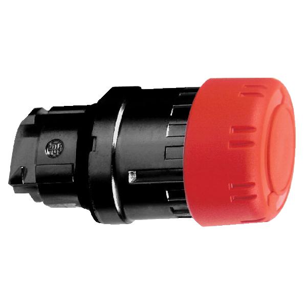 tête pour arrêt d urgence diam 30 mm tourner pour déverrouiller diam 22 rouge