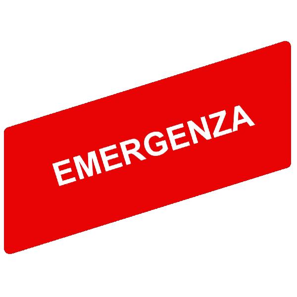 étiquette diam 22 8 x 27 mm EMERGENZA