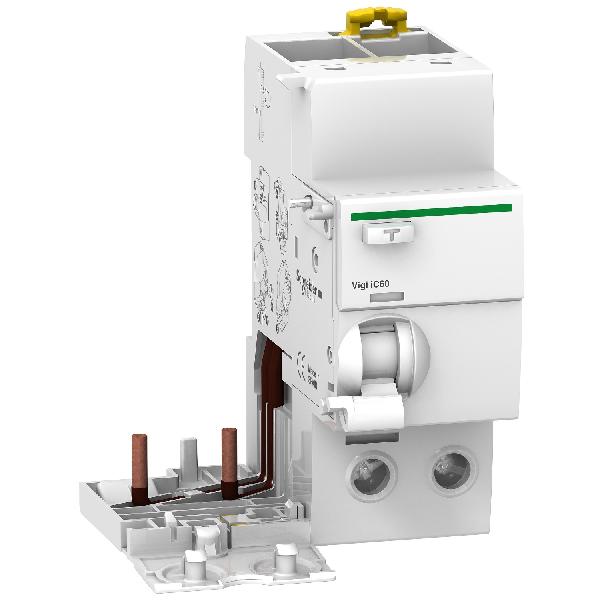 BLOC DIF iC60 2P 63A 100mA type CA