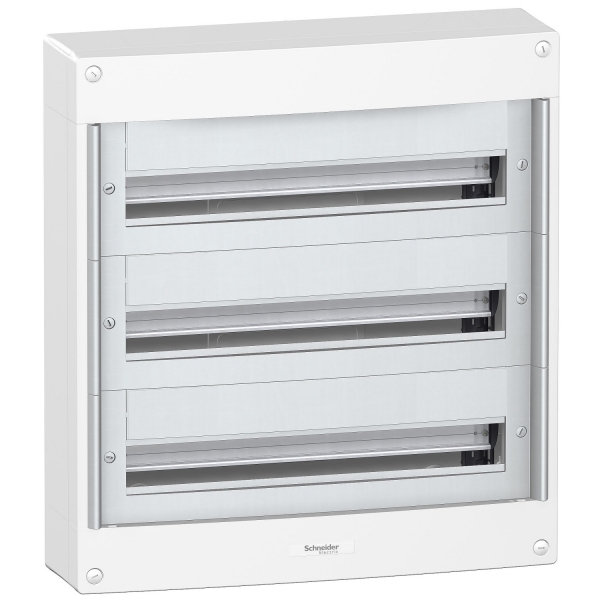 Pragma surface enclosure - IP30 - 3 x 24 modules - without door