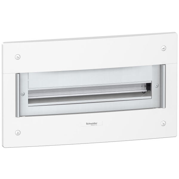 Pragma flush enclosure - IP40 - 1 x 24 modules - without door