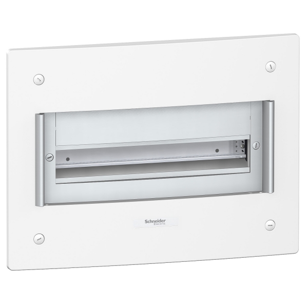 Pragma flush enclosure - IP40 - 1 x 13 modules - without door