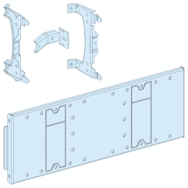 MOUNTING PLATE FOR EZC FIXED -3P/4P 250A VERTICAL AND HORIZONTAL IN WIDTH 650