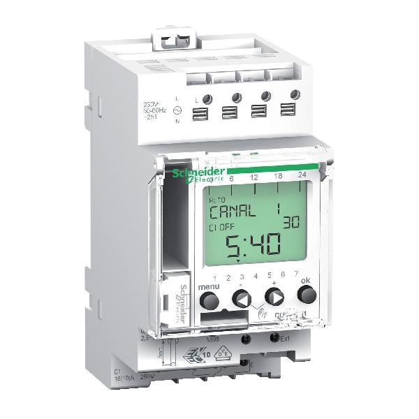 INTER HOR IHP+ - 1C digital time switch - 24 hours + 7 days