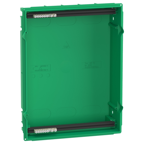 Mini Pragma enclosure base - 2 x 12 modules - for flush mounting