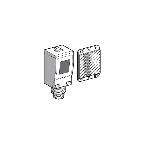 détecteur photoélectrique XUC reflex polarisé Sn 6 m connecteur M12