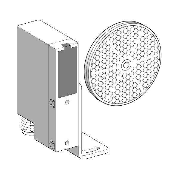 détecteur photoélectrique XUL reflex polarisé Sn 4 m 1 et 2 pouce NPT