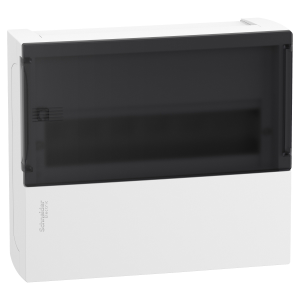 mini Pragma surface enclosure - 1 x 12 modules - smoked door