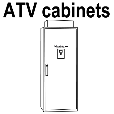 ARMOIRE COMPACTE IP54 415V ATV61 110KW