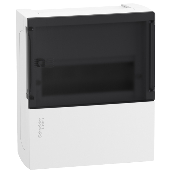 mini Pragma surface enclosure - 1 x 8 modules - smoked door