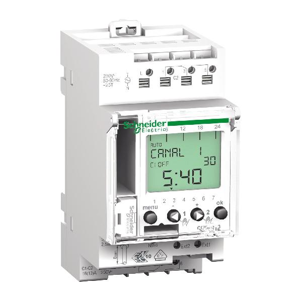 INTER HOR IHP+ - 2C digital time switch - 24 hours + 7 days