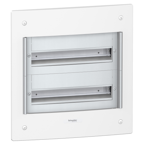 Pragma flush enclosure - IP30 - 2 x 18 modules - without door