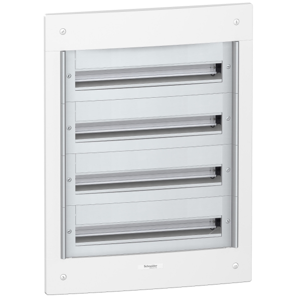 Pragma flush enclosure - IP30 - 4 x 24 modules - without door